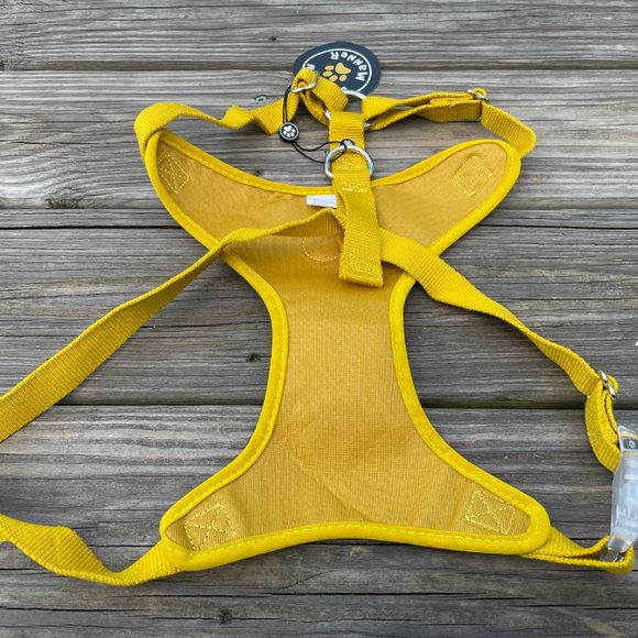 Winston Manner Golden Yellow Dog Leash Harness Paw - Picture 5 of 5